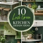 Lush Green Kitchen Design Ideas